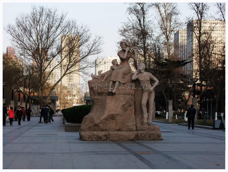 郑州步行街雕塑设计定制