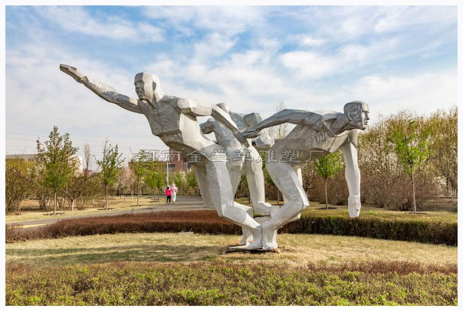 河南公园不锈钢雕塑设计定制
